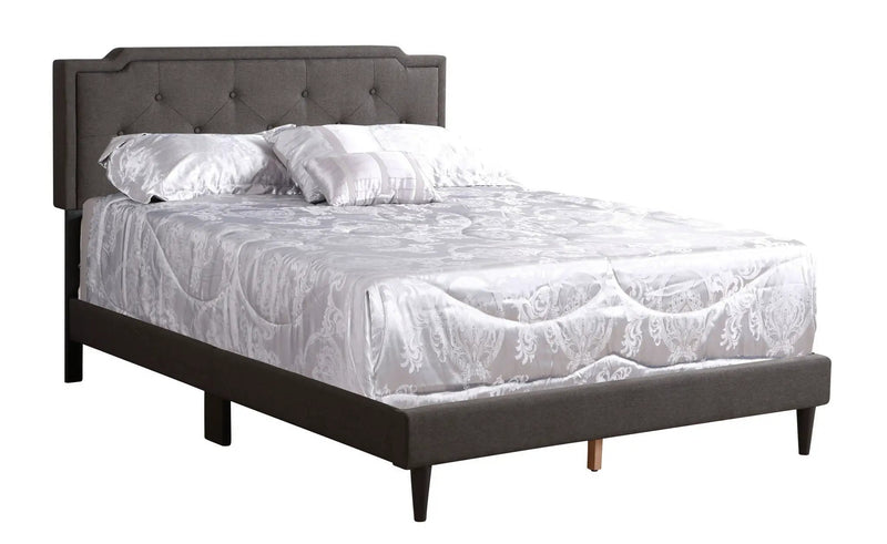 Button Tufted Bed Charming For Cozy Spaces by Unique Piece Furniture