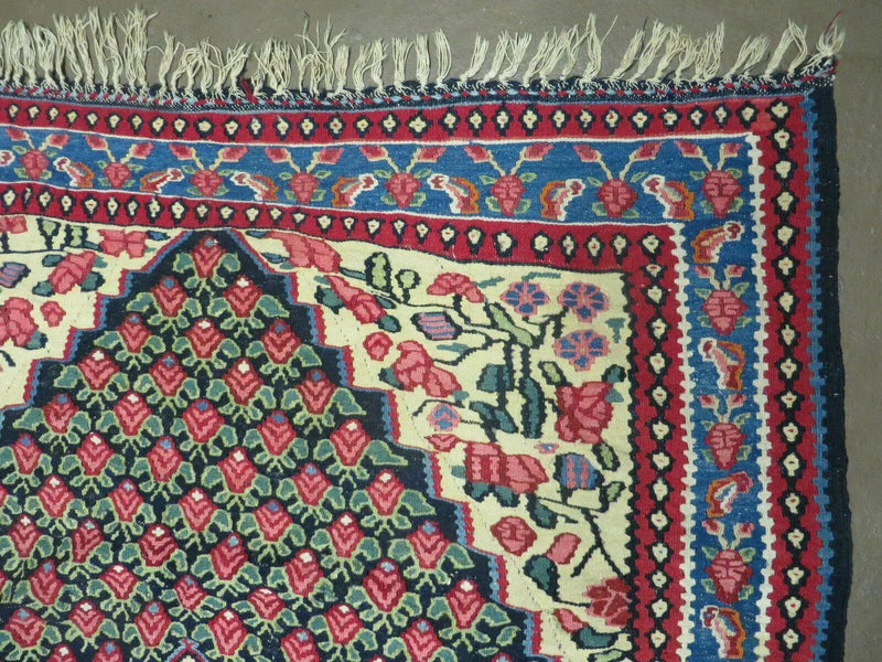 4' X 6' Vintage Handmade Turkish Flat weave Rug Tribal by Jewel Rugs