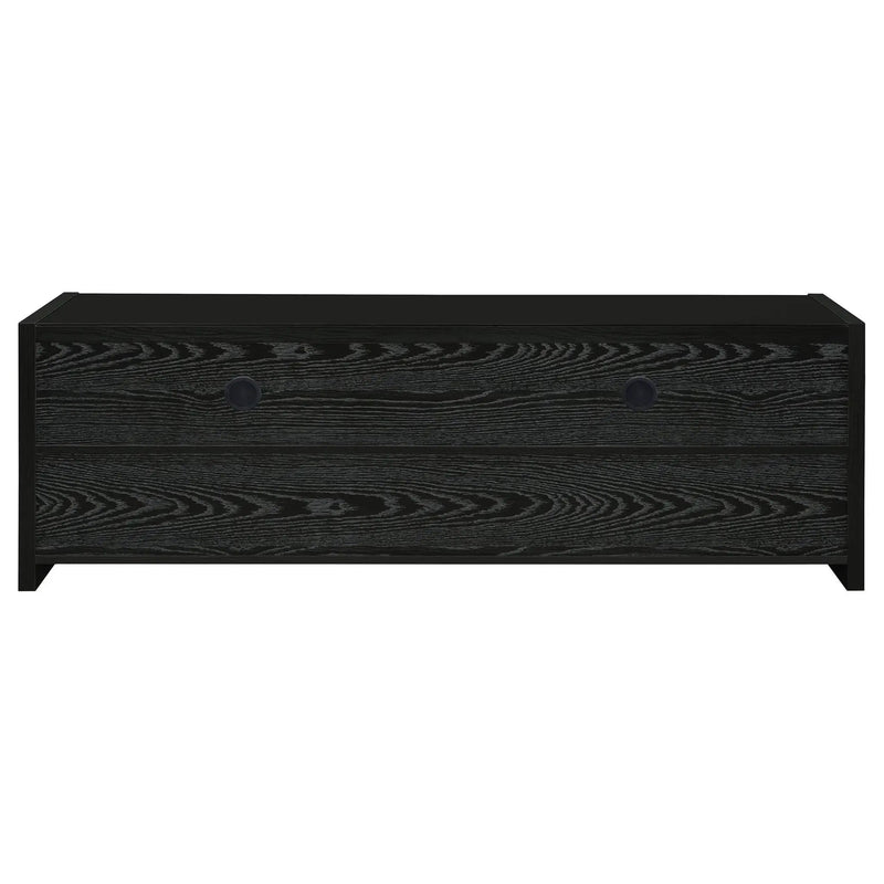 Alton 3-drawer Engineered Wood 61-inch TV Stand Black Oak by Unique Piece Furniture
