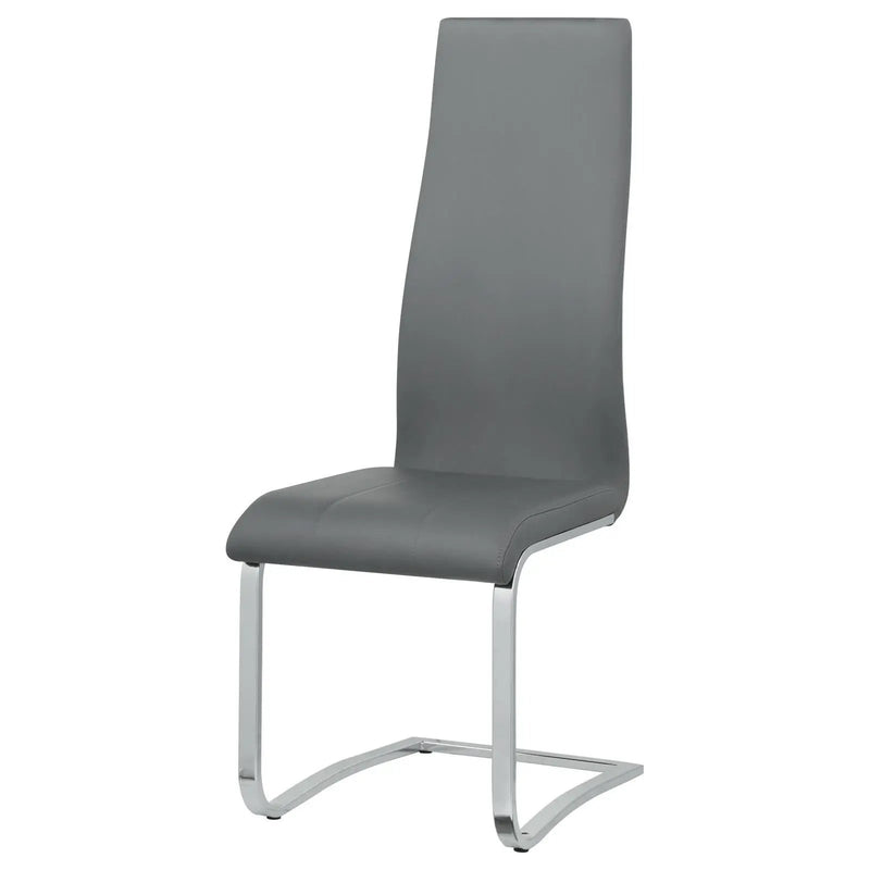 High Back Side Chairs Dining Chairs With Padded Upholstery (Set of 4) by HouseOfZazla
