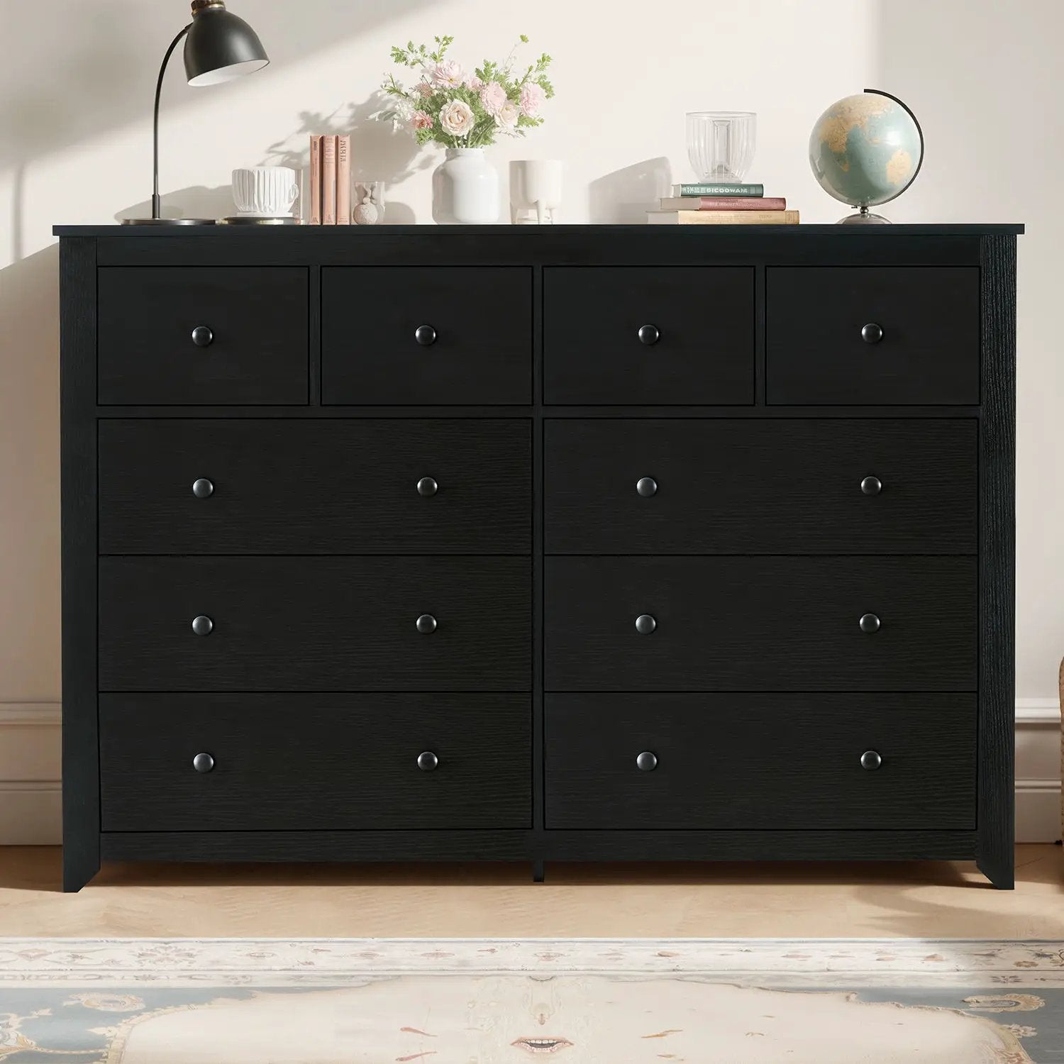 10 Drawer Dresser For Bedroom Ample Storage by HouseOfZazla