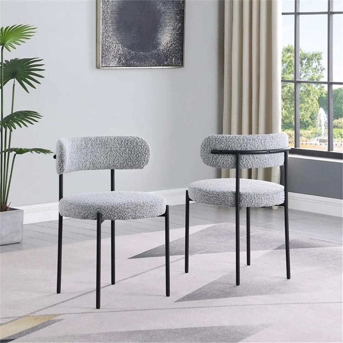 Upholstered Kitchen Chair (Set of 2) by HouseOfZazla