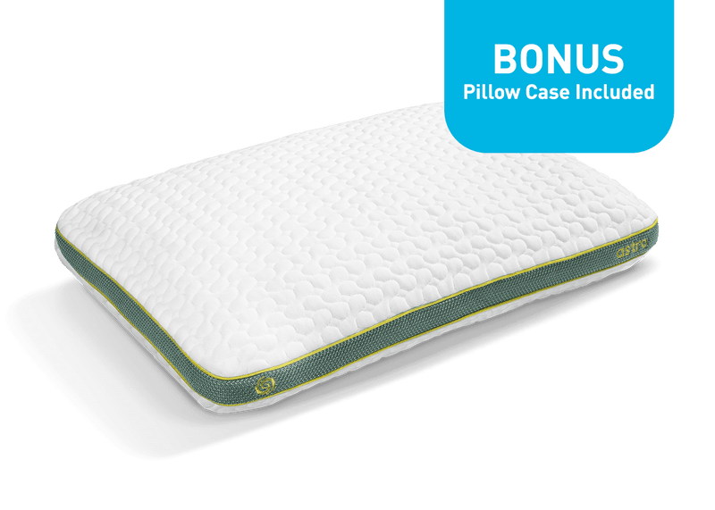 BedGear Astro Youth Rectangle Pillow with Pillowcase, White by HouseOfZazla