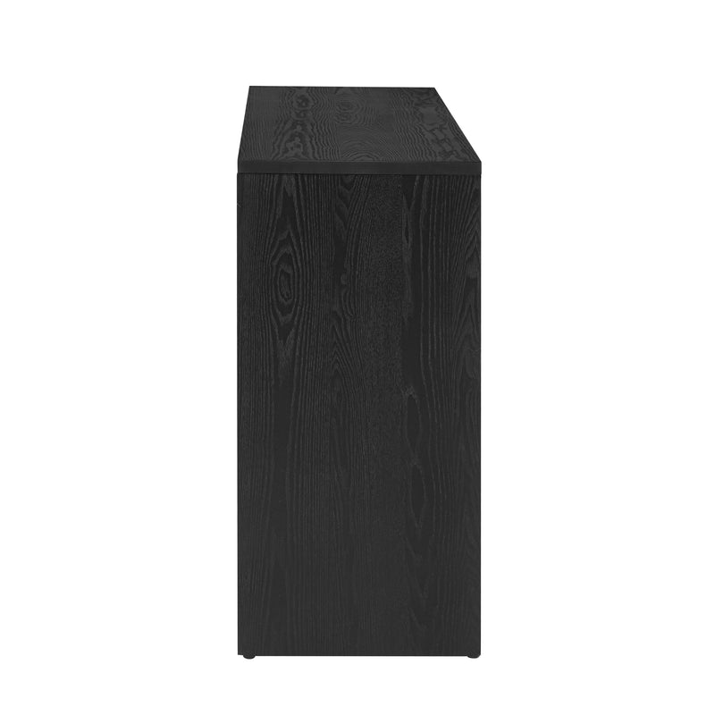 Mirod Elegant Console Table with Fireplace Design – Wood Veneer, photo 7 of 9