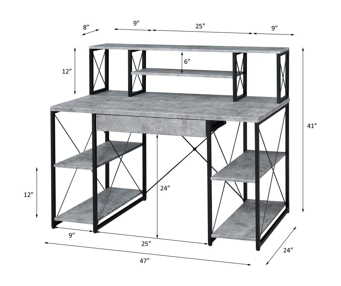 Amiel - All Purpose Writing Desk by Unique Piece Furniture