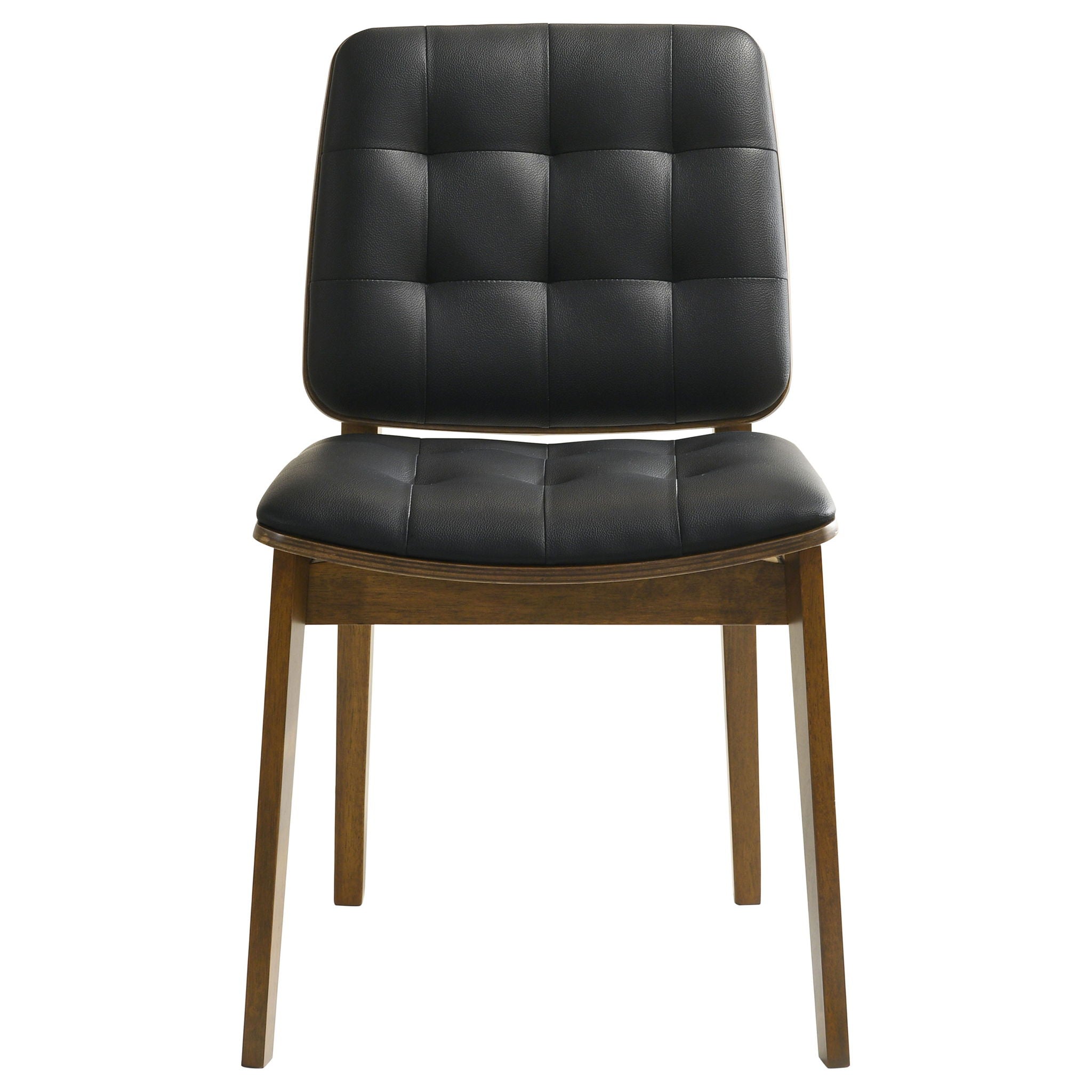 Redbridge Upholstered Dining Side Chair Walnut (Set of 2) by Unique Piece Furniture