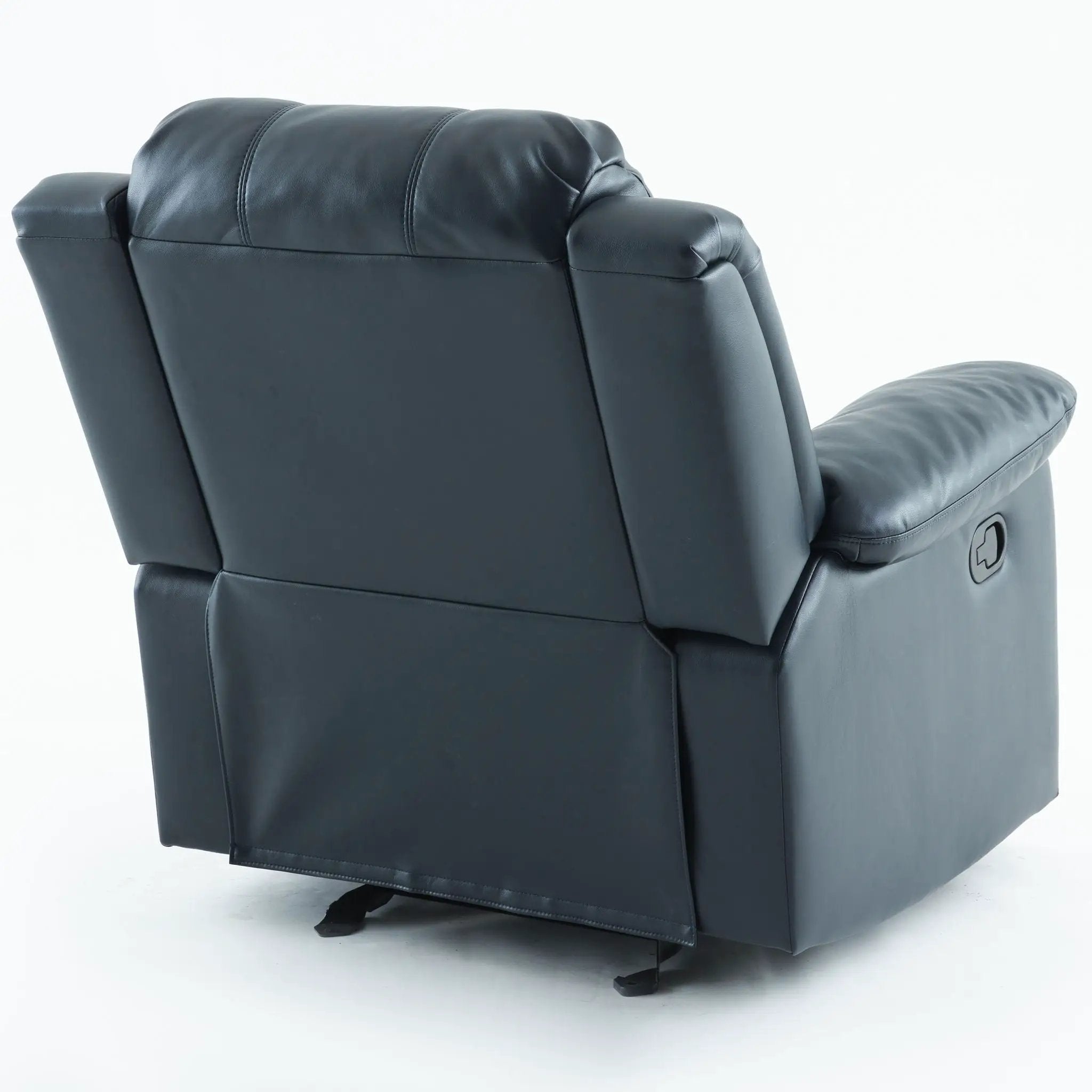 Charlotte - Gel Glider Recliner - Blue by HouseOfZazla