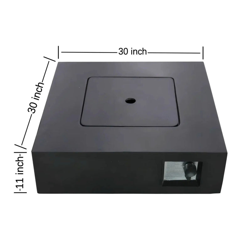 Reinforced - Propane / Gas Fire Pit Table by Unique Piece Furniture