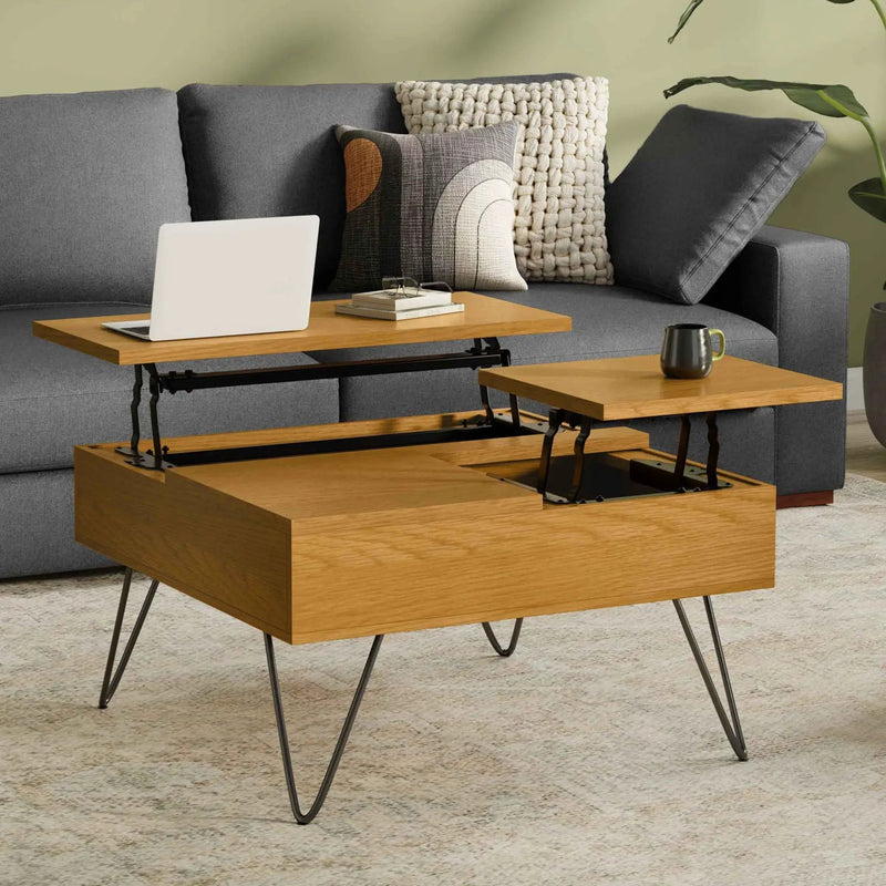 Hunter - Handcrafted Lift Top Coffee Table by HouseOfZazla
