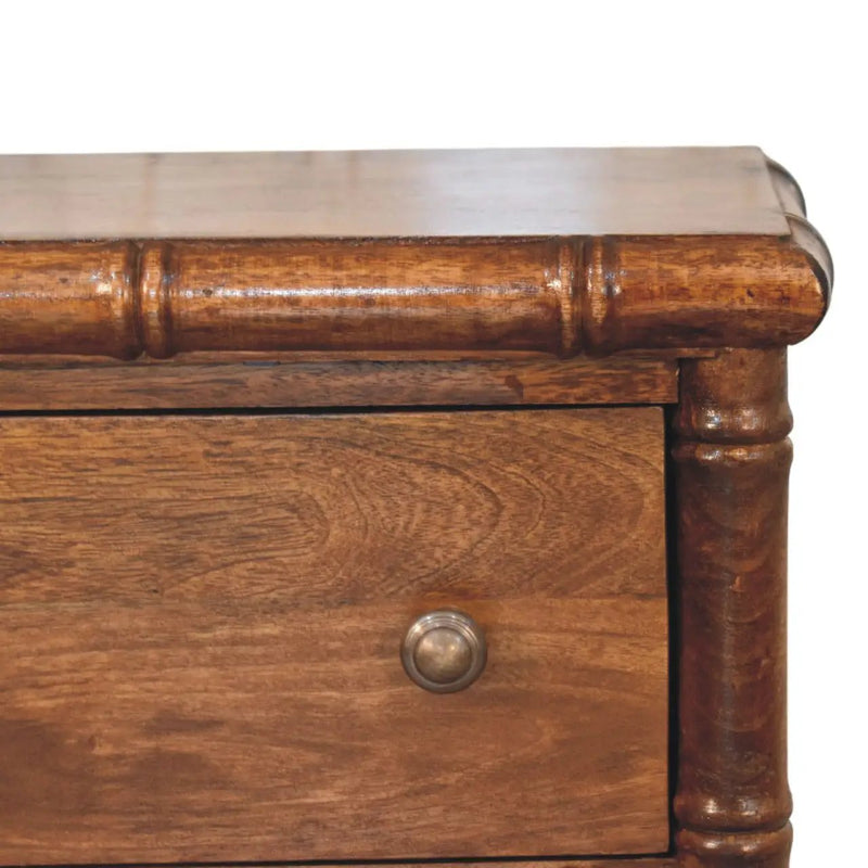 Solid Wood Bamboo 3 Drawer Chest by HouseOfZazla