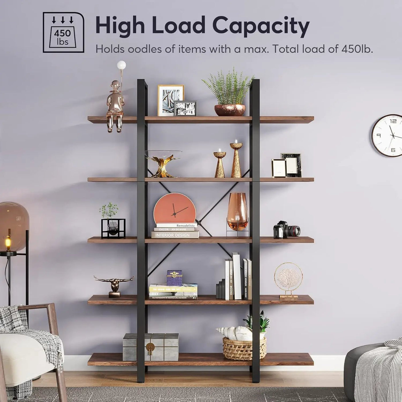 5 Tier Bookshelf For Home by HouseOfZazla