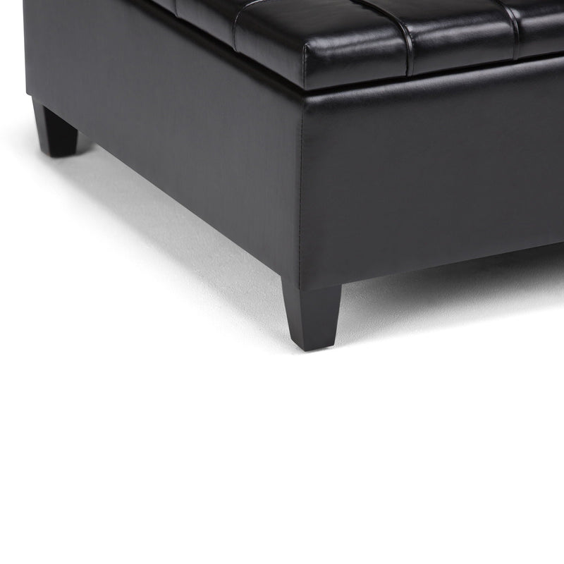 Harrison - Large Coffee Table Storage Ottoman by HouseOfZazla