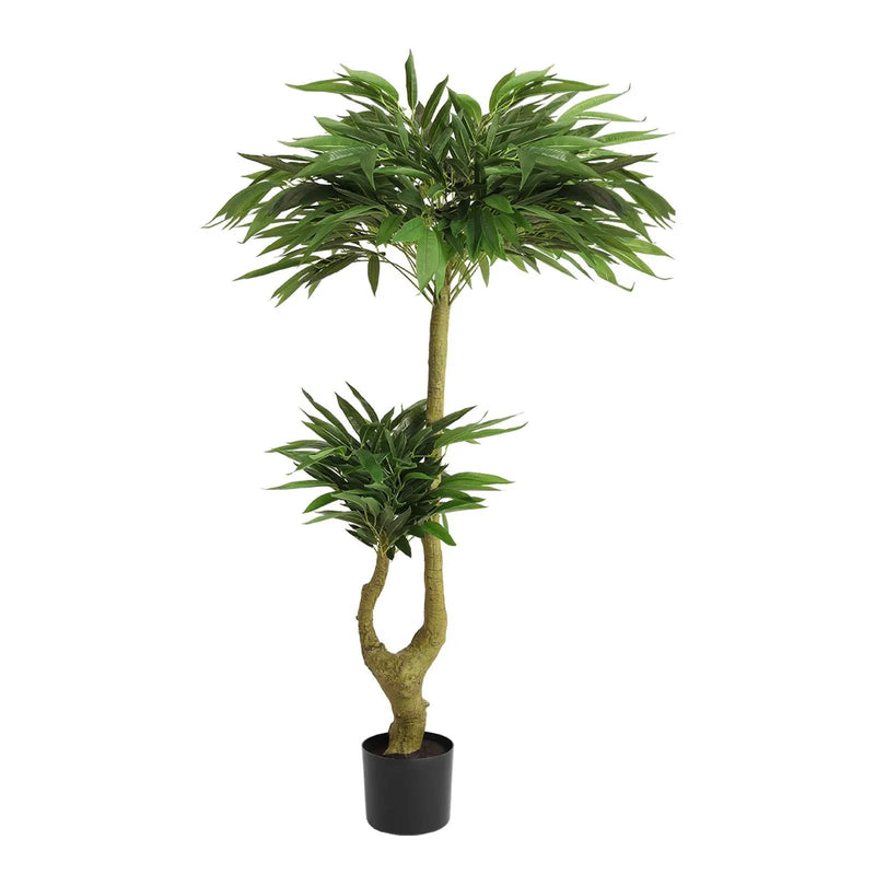 Artificial Dracaena Tree Indoor Faux ery Plant For Decoration, 150Cm - Green by Unique Piece Furniture