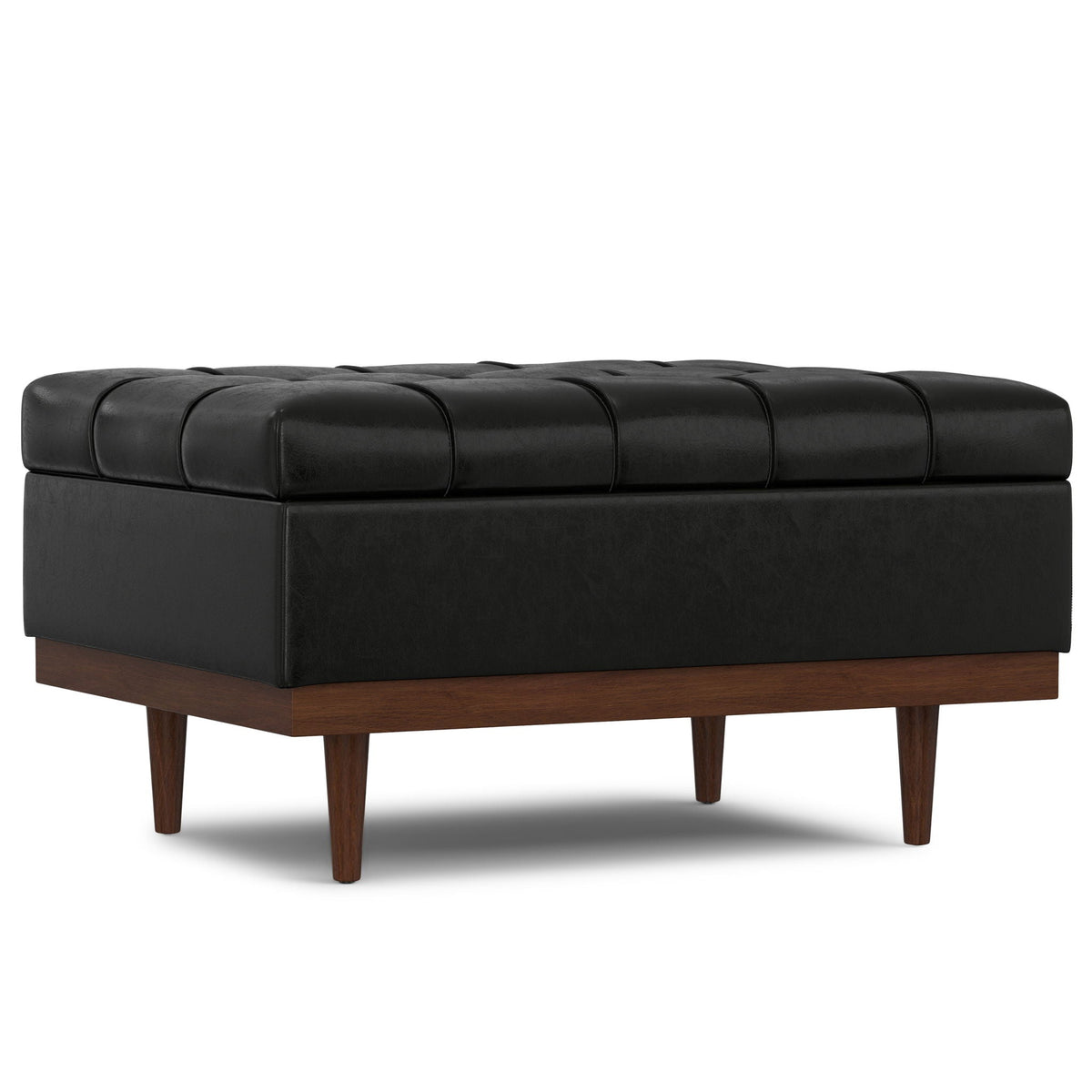 Upholstered Lift Top Table Storage Ottoman with Split Top - Multiple Colors, photo 21 of 35