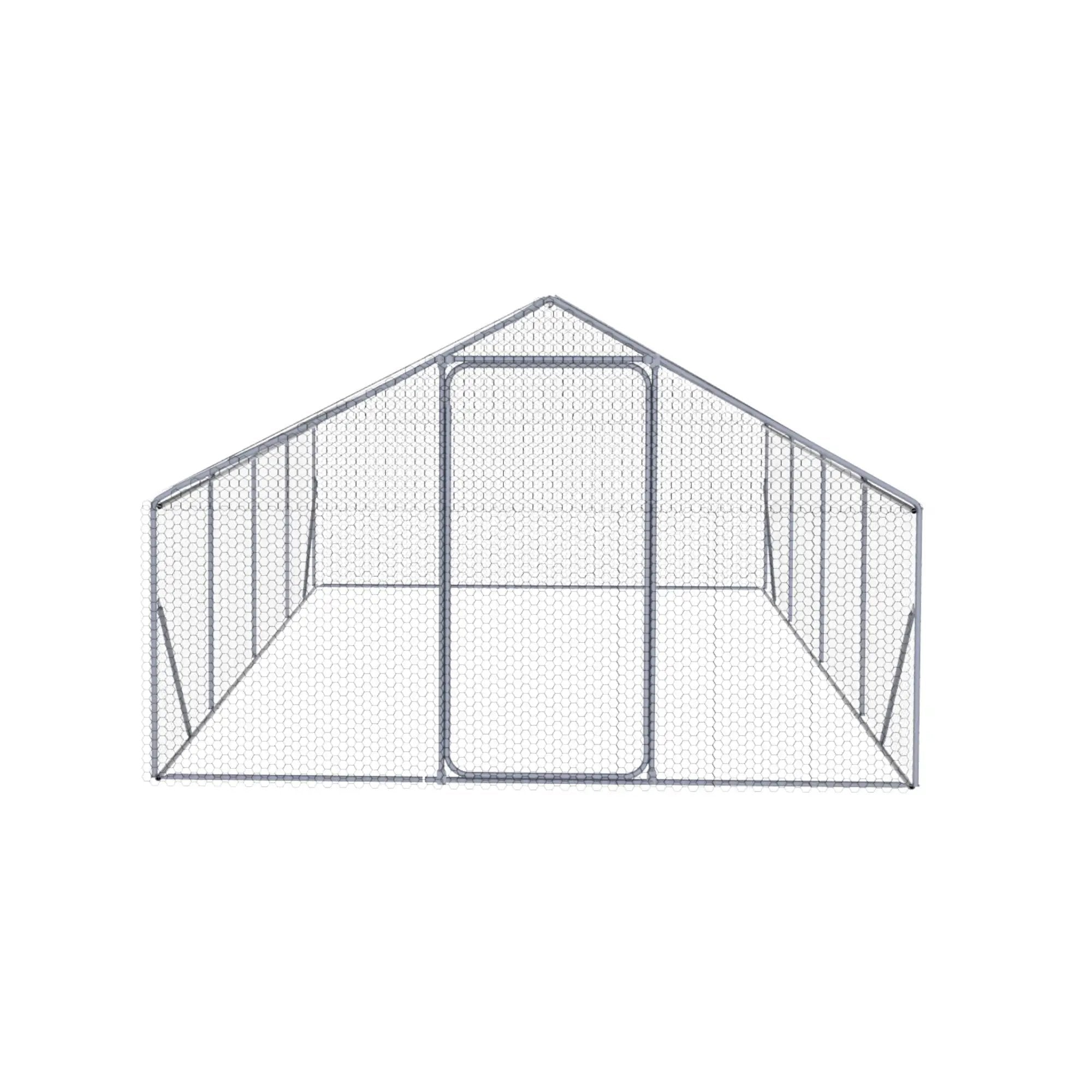 Outdoor Chicken Coop Metal Big Space