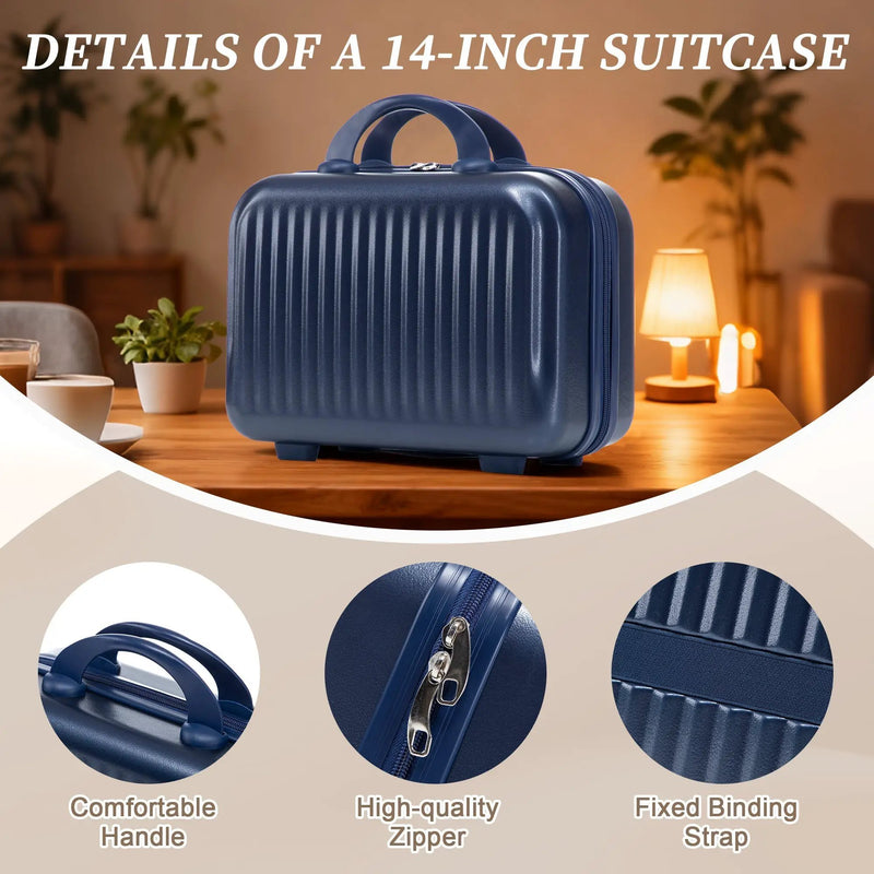 14'/20' 2-Piece ABS Spinner Wheel Luggage Set by HouseOfZazla