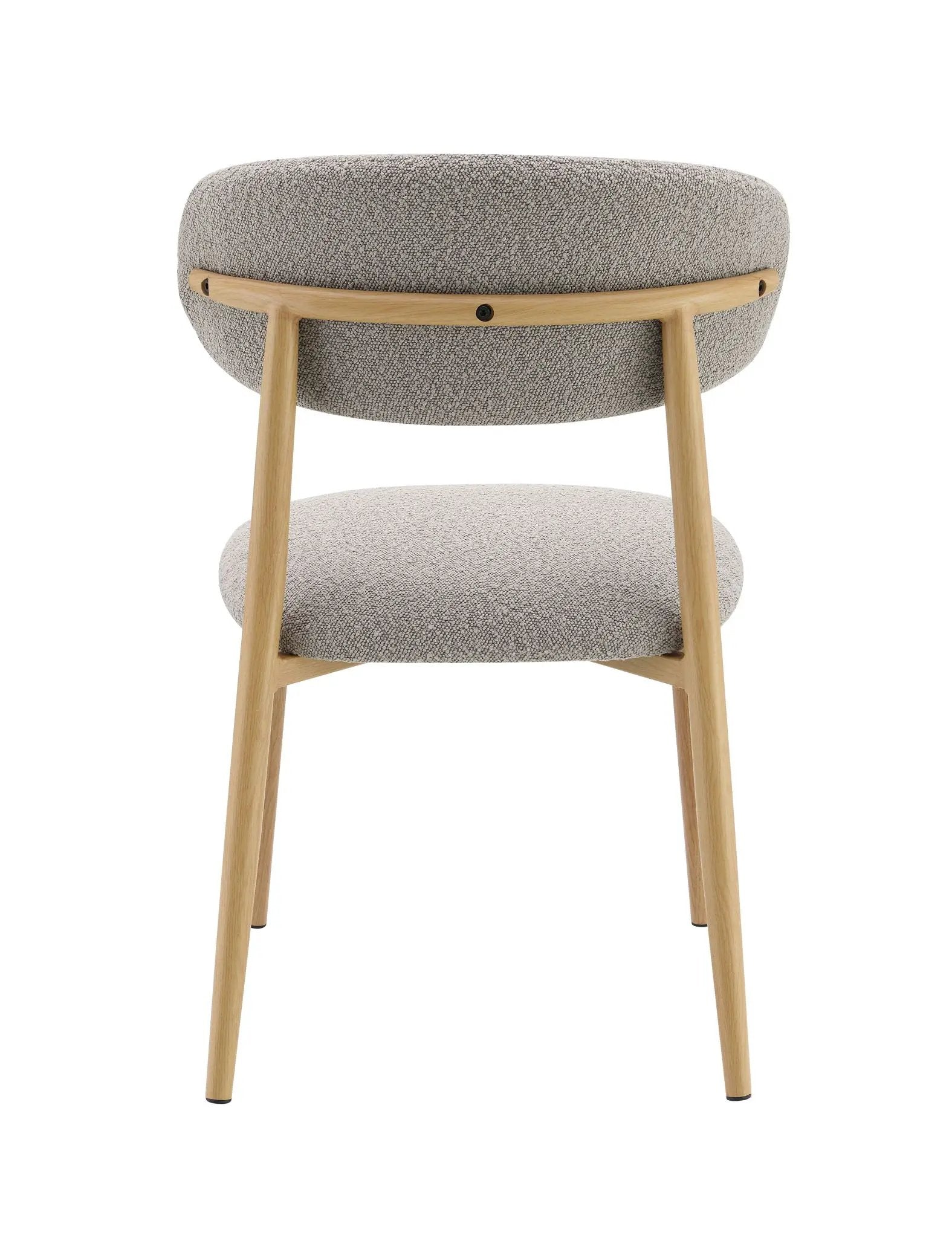 Kacey - Boucle Side Chair (Set of 2) - Gray by Unique Piece Furniture