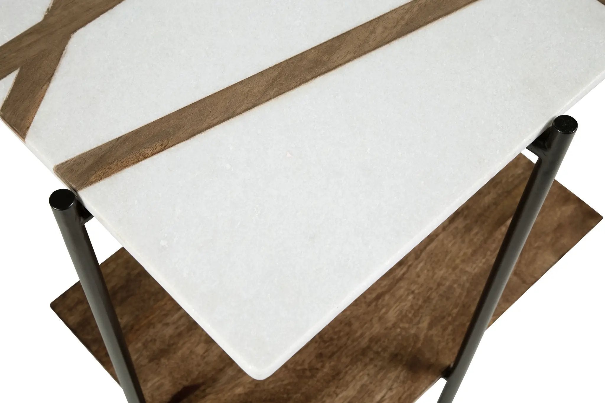Braxmore - Accent Table - White / Light Brown by Unique Piece Furniture