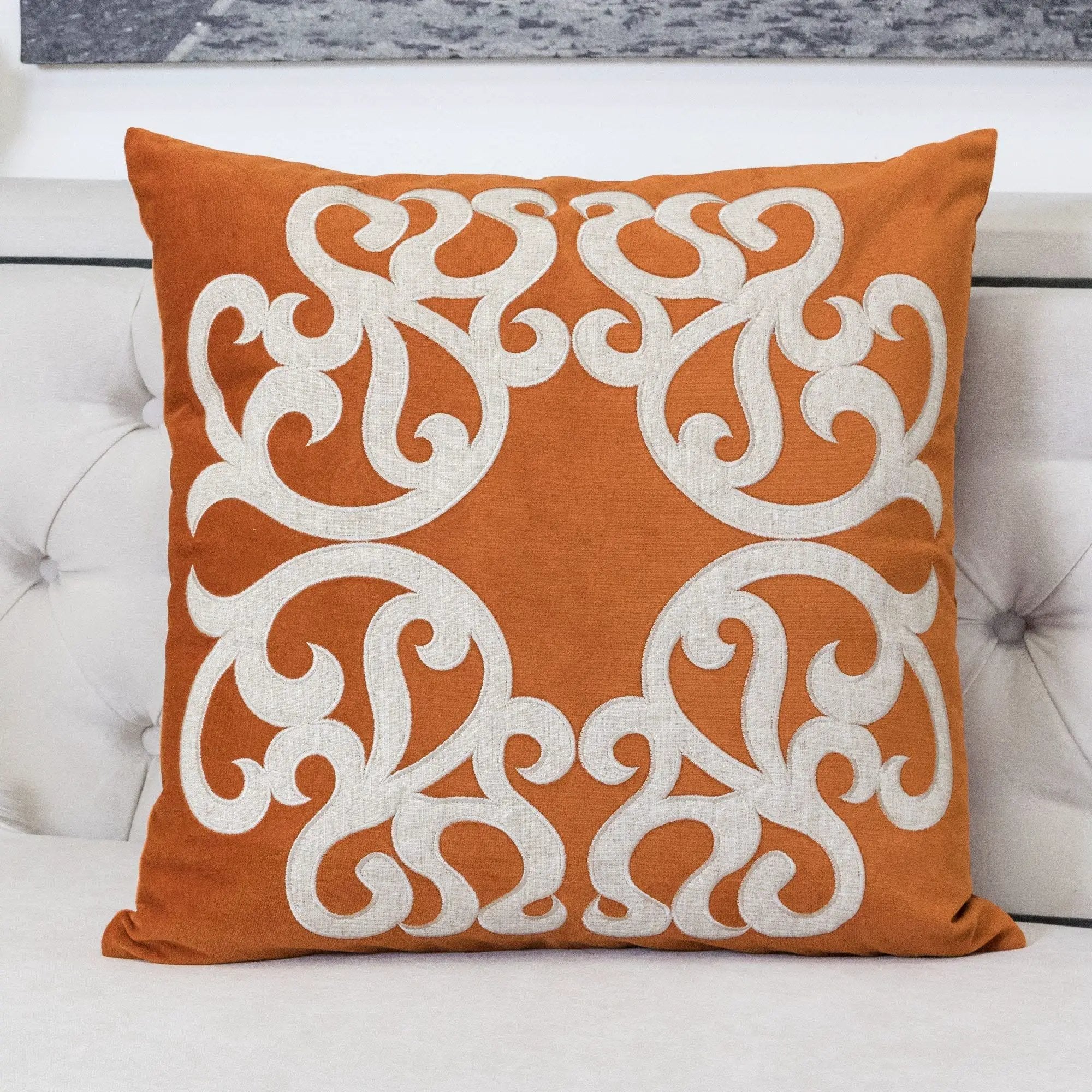 Dora - Pillow Cover With Matching Back by Unique Piece Furniture