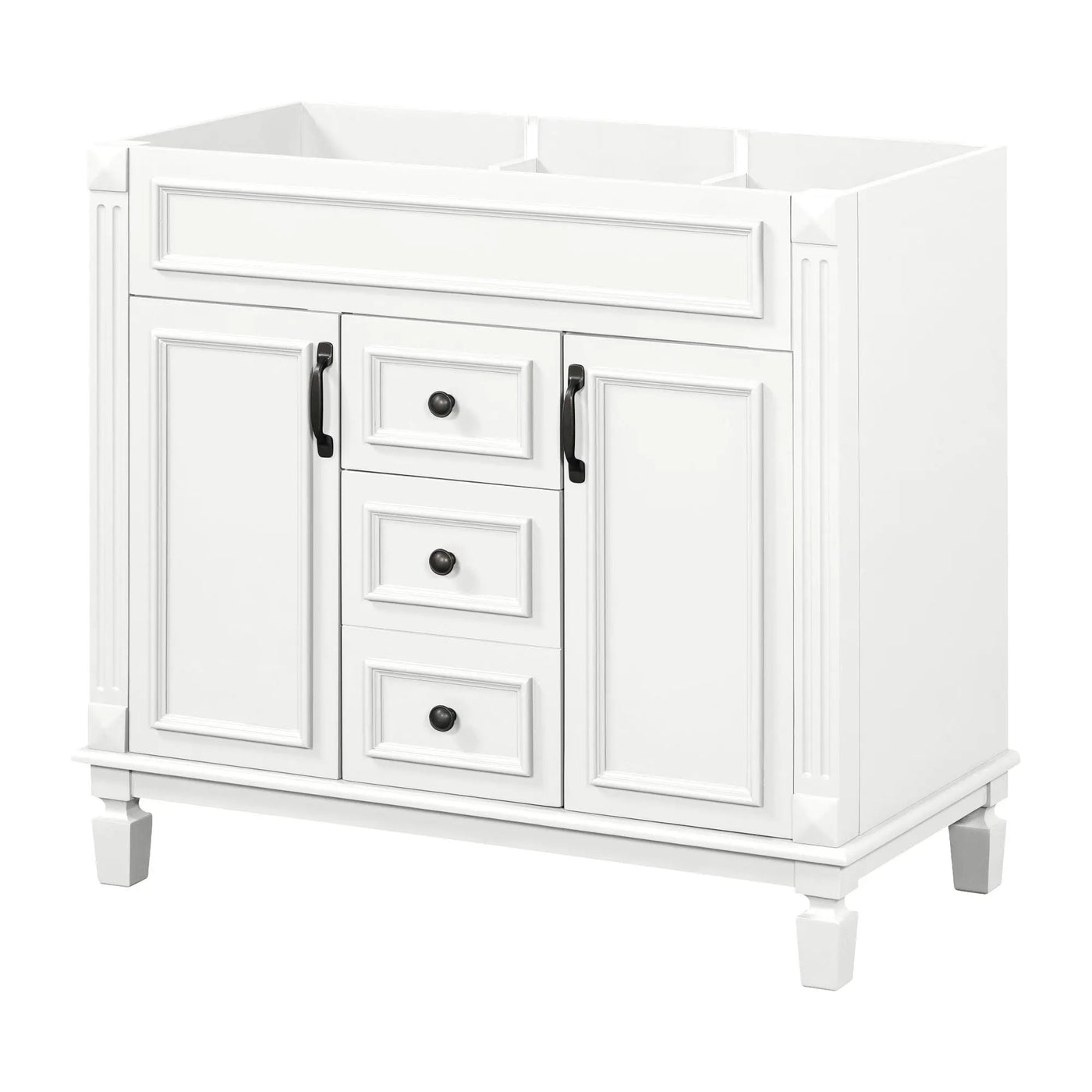 Bathroom Vanity Cabinet With 2 Soft Closing Doors And 2 Drawers by HouseOfZazla