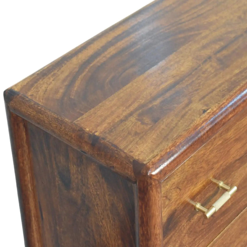 Regency - 3 Drawer Chest - Brown by HouseOfZazla