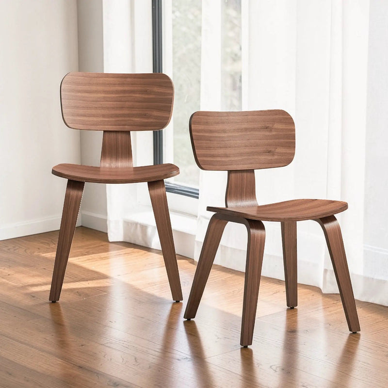 Casson - Side Chair (Set of 2) - Walnut by Unique Piece Furniture
