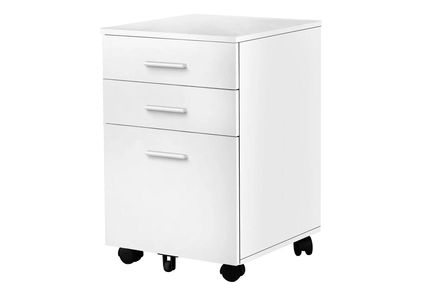 File Cabinet, Rolling Mobile Storage Drawers, Contemporary Office Cabinet by HouseOfZazla
