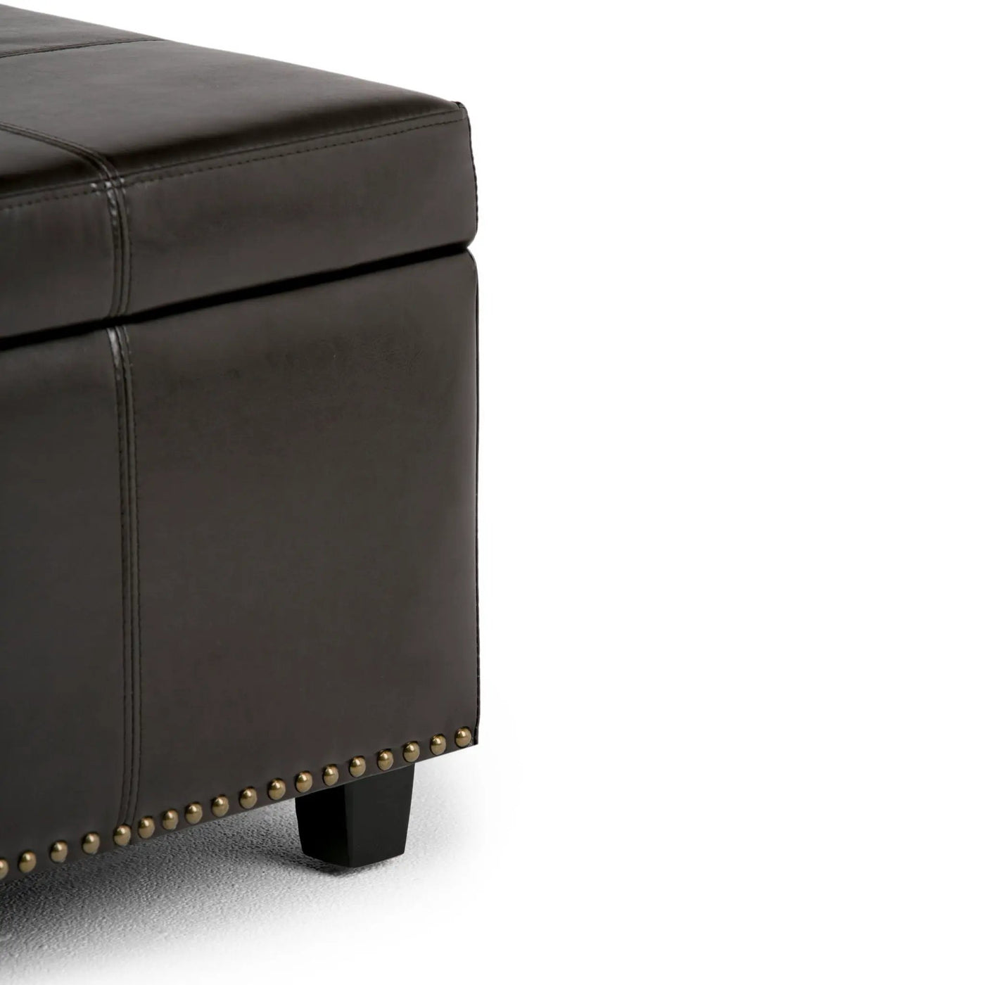 Kingsley - Upholstered Large Storage Ottoman by HouseOfZazla