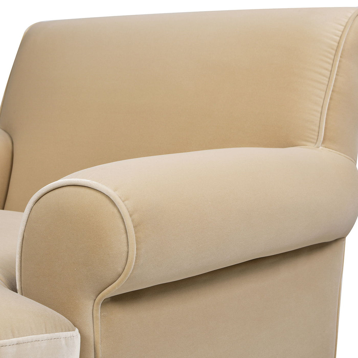 Accent Arm Chair with Casters and Reversible Cushions - Multiple Colors, photo 39 of 40