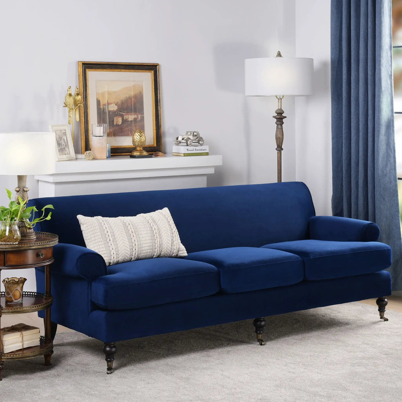 Alana Lawson - Three Cushion Tightback Sofa by HouseOfZazla