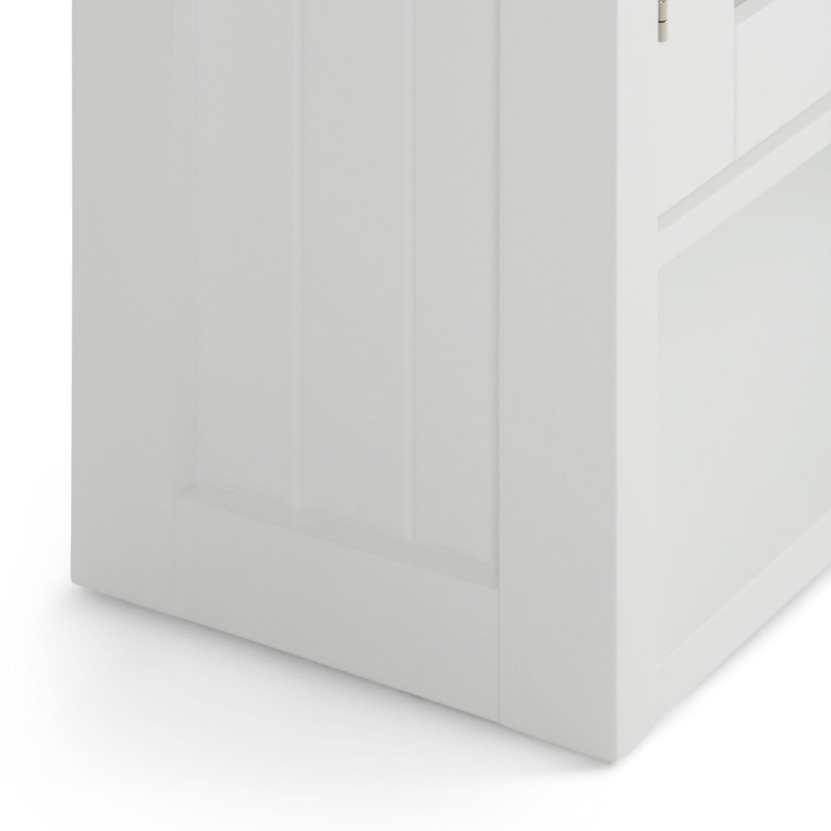 Double Door Wall Cabinet with Adjustable Shelves - Pure White, photo 5 of 9