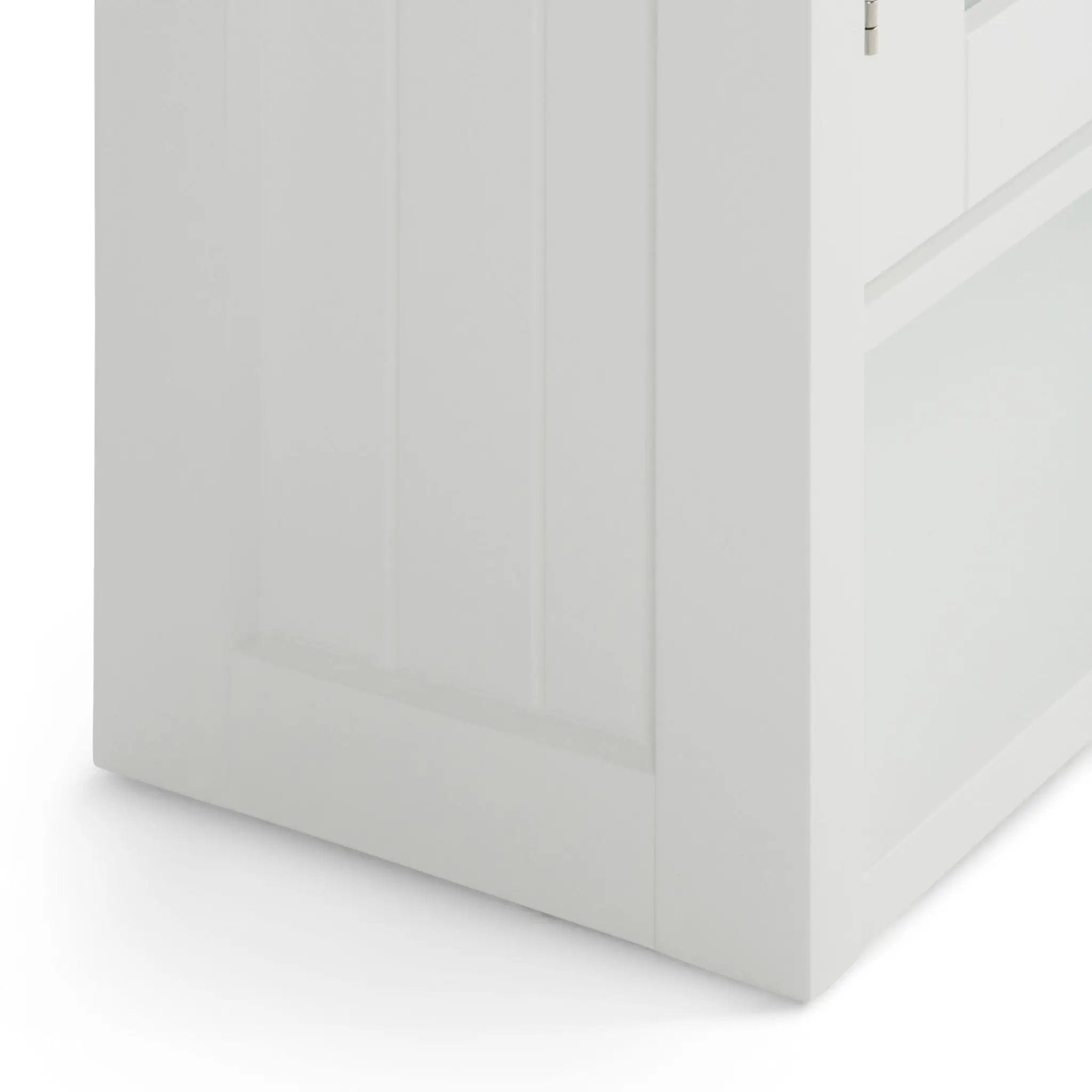 Acadian - Double Door Wall Cabinet - Pure White by Unique Piece Furniture