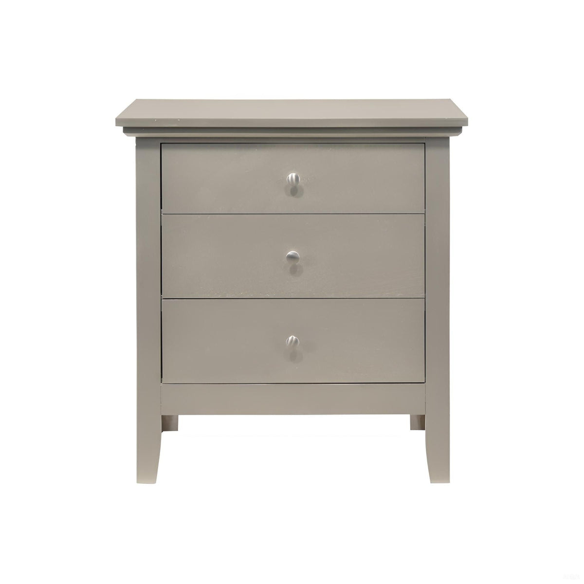 3 Drawer Nightstand with Dove Tailed Drawers - Multiple Colors, photo 6 of 40