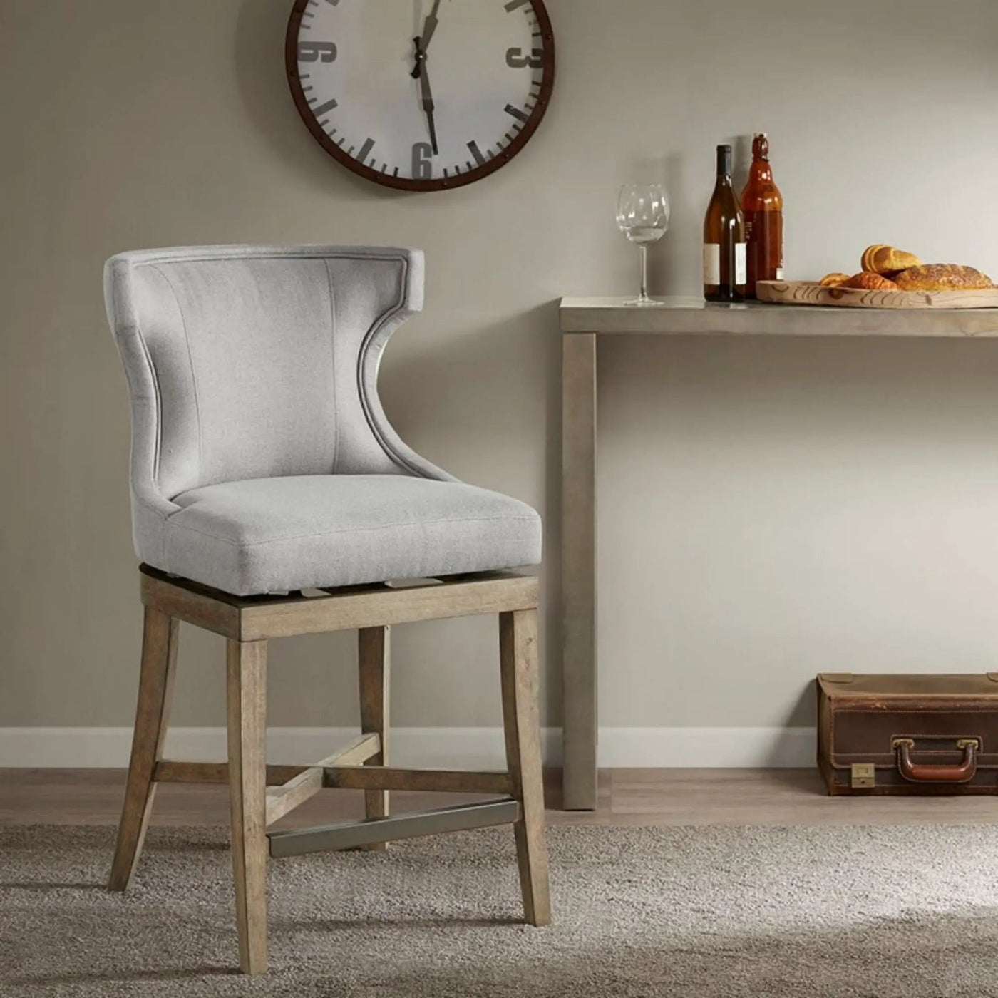 Carson - Counter Stool With Swivel Seat by HouseOfZazla