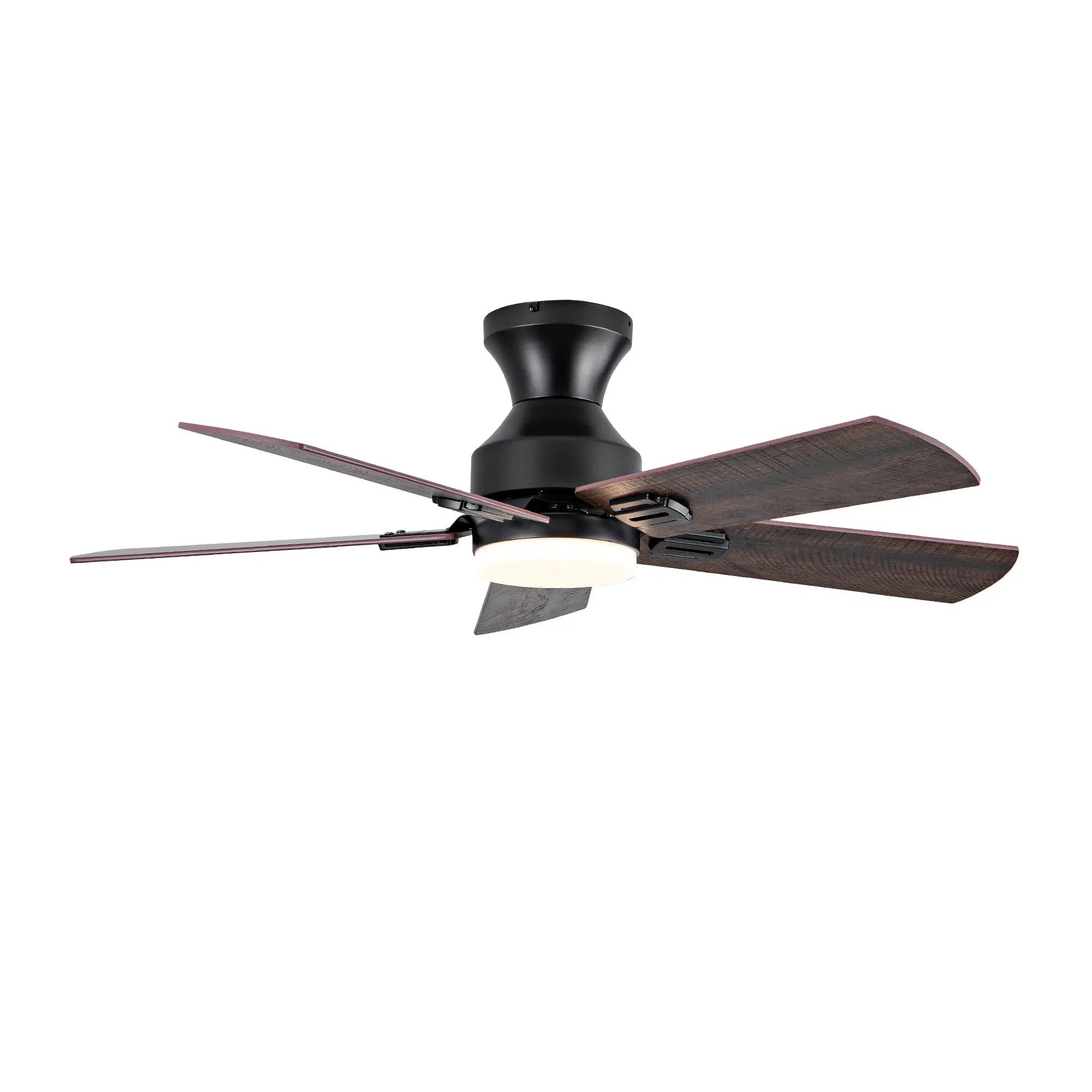 42 Inch Low Profile Ceiling Fan with Light and Remote Control by HouseOfZazla
