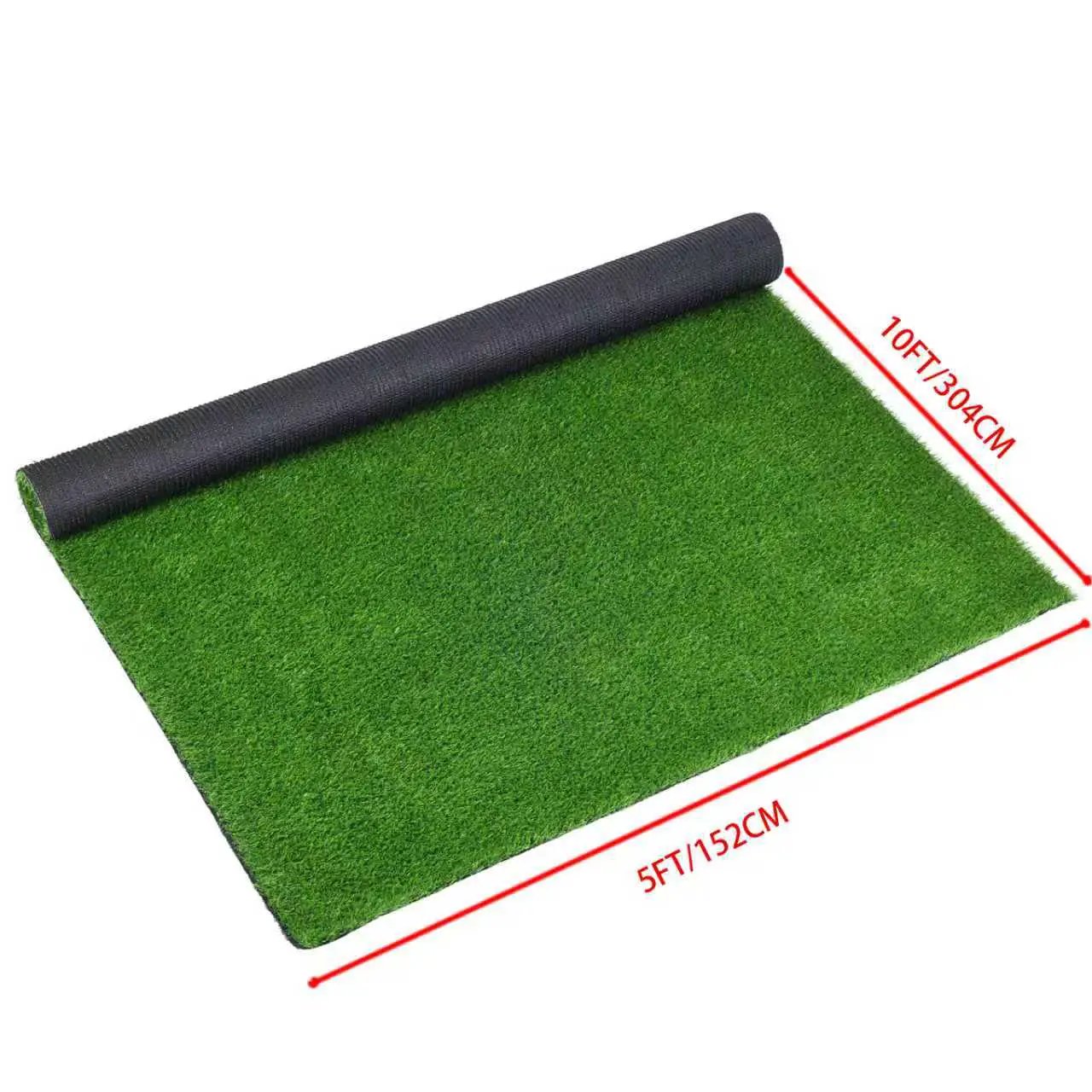 5FT x 10FT Outdoor Artificial Grass Runner Rug by HouseOfZazla