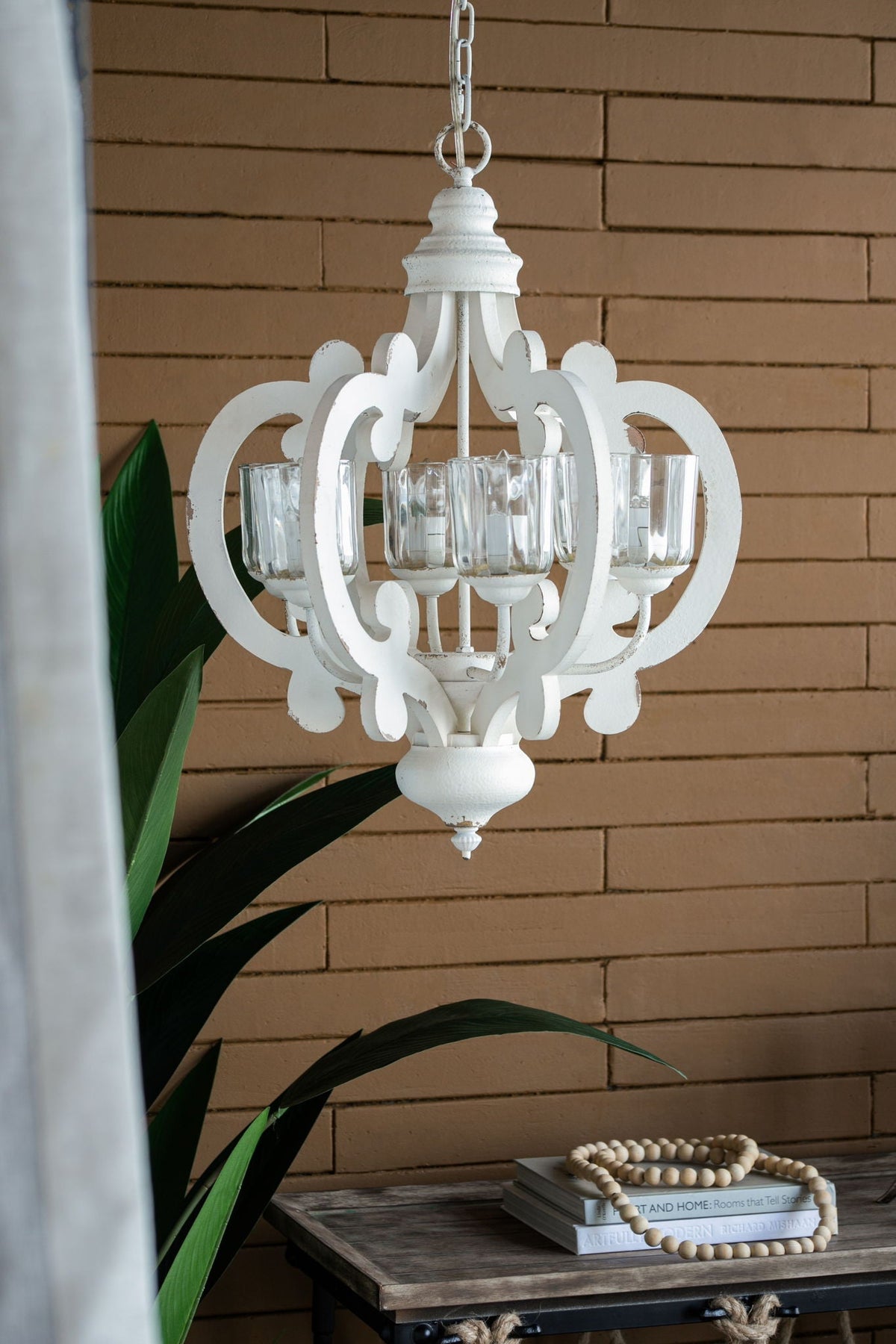 Farmhouse Chandelier with Adjustable Chain - Multiple Colors, photo 31 of 40
