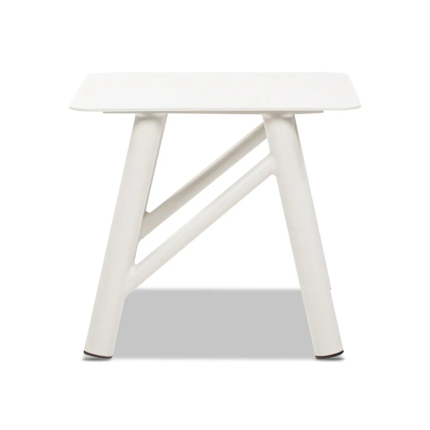 Atlas 19.5" Square Outdoor Patio Side Table Light by HouseOfZazla
