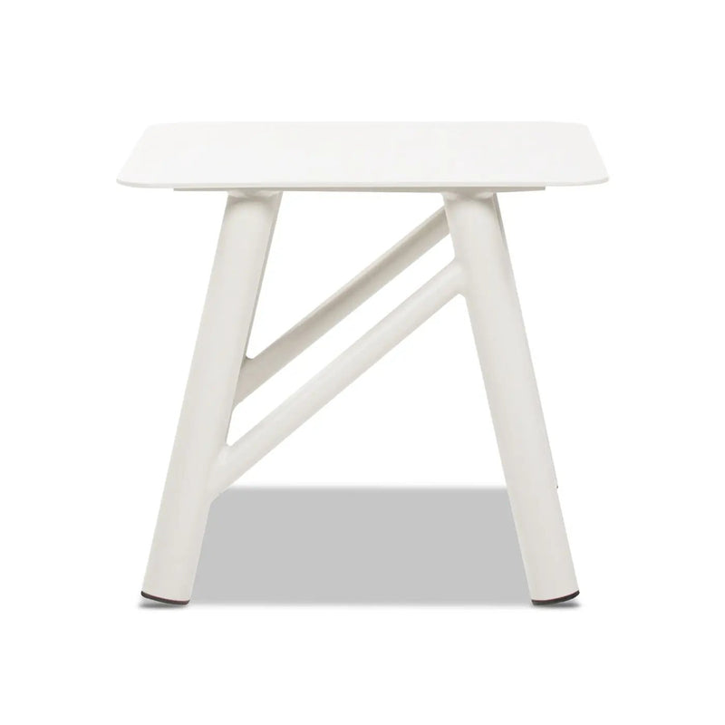 Atlas 19.5" Square Outdoor Patio Side Table Light by HouseOfZazla