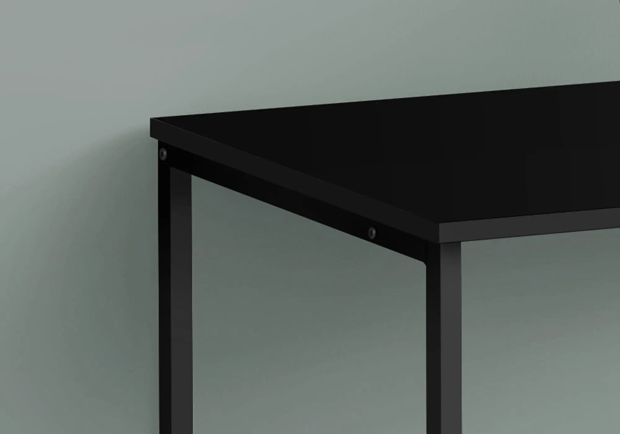 Computer Desk for Home Office with Storage Drawers - Black by HouseOfZazla