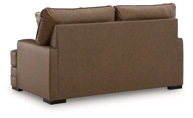 VillaCourt - Loveseat - Caramel by Unique Piece Furniture