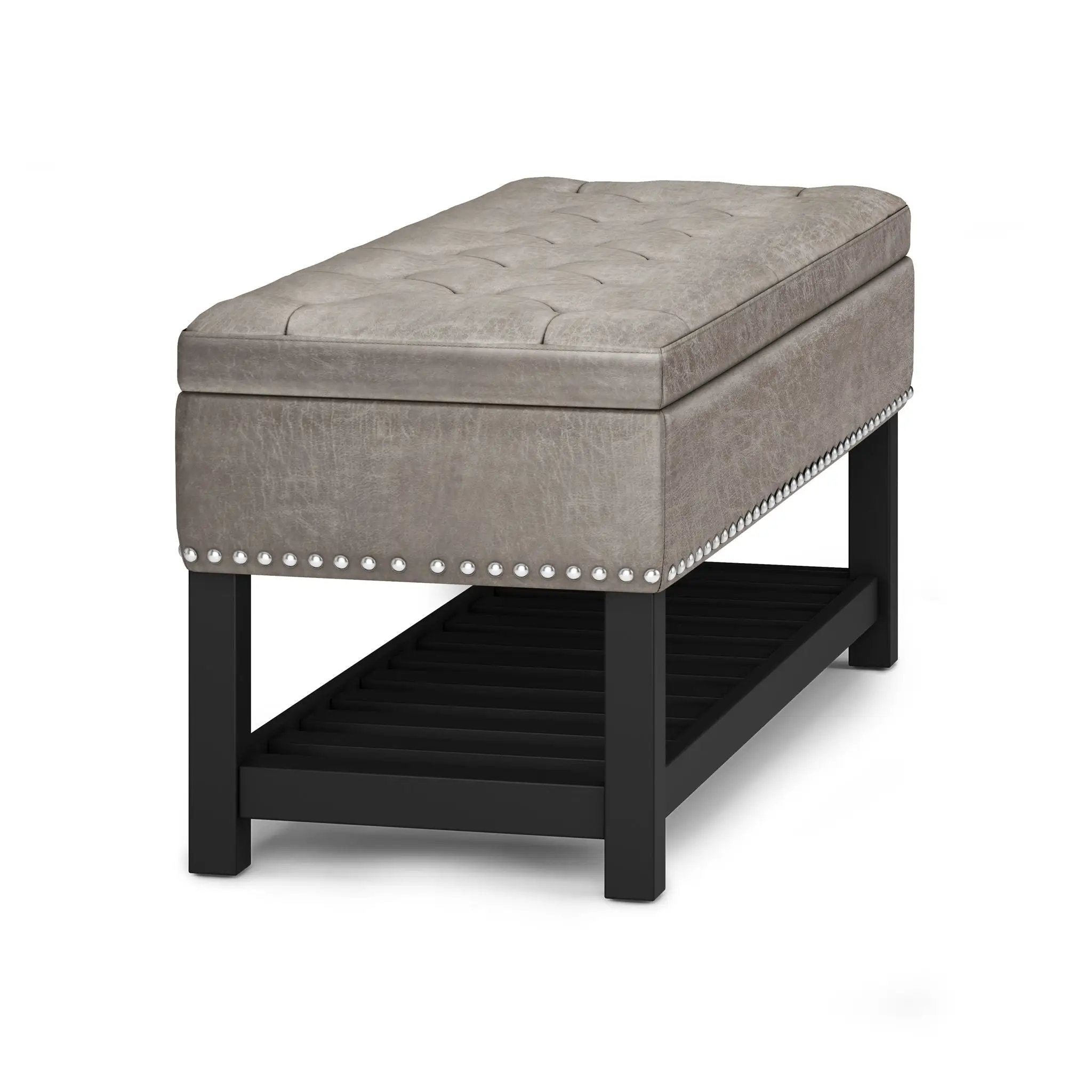 Lomond - Upholstered Storage Ottoman Bench by HouseOfZazla