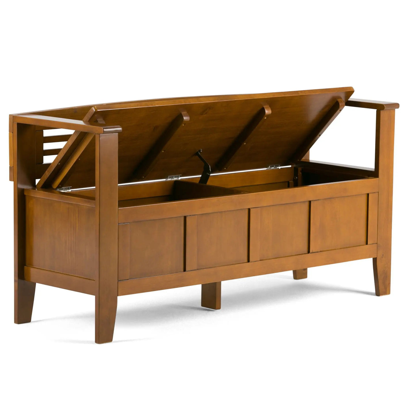 Adams - Entryway Storage Bench Handcrafted by HouseOfZazla