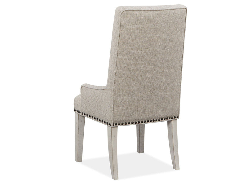 Bronwyn - Upholstered Host Side Chair (Set of 2) - Alabaster, photo 5 of 7