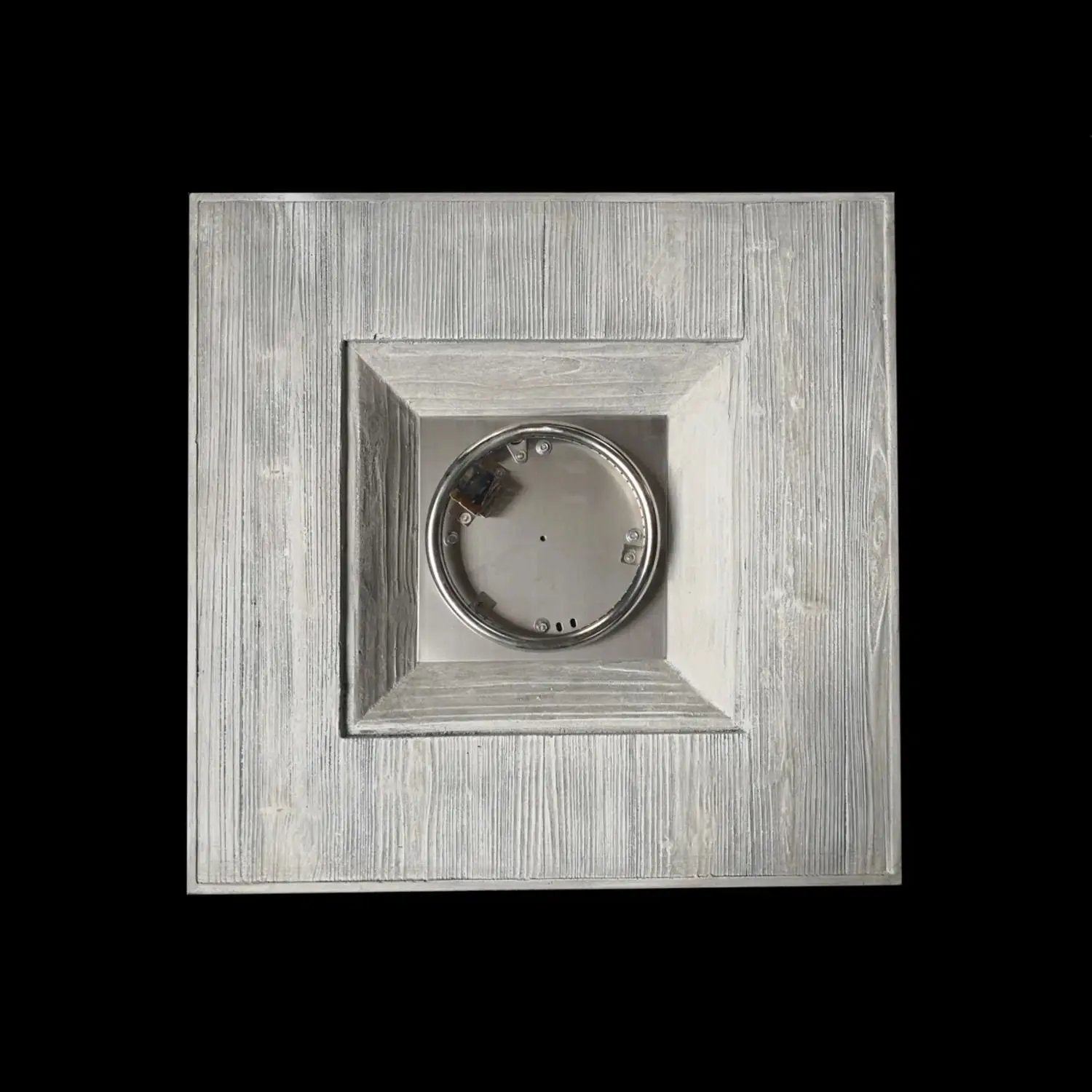 Reinforced Propane Fire Pit Table - Black / Gray by HouseOfZazla