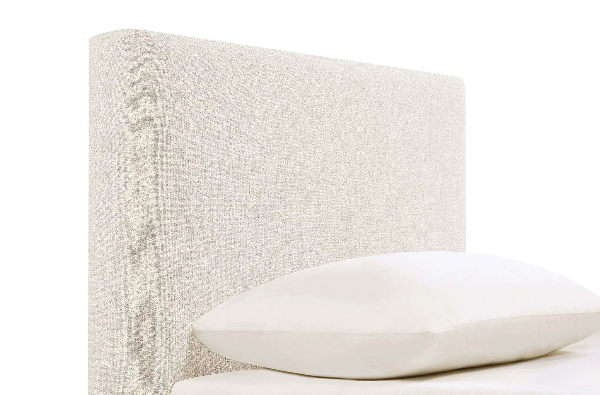 Pirro Upholstered Twin Panel Headboard Sand by Unique Piece Furniture
