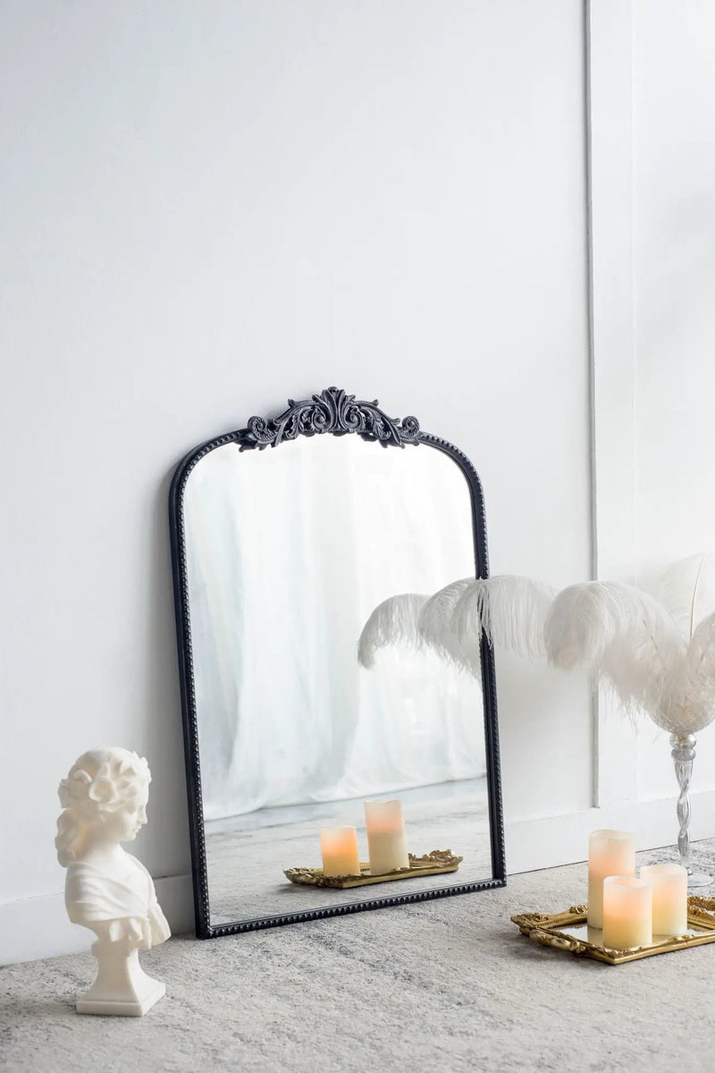 Arch Mirror, Baroque Inspired Wall Decor For Bathroom, Bedroom, Living Room by HouseOfZazla