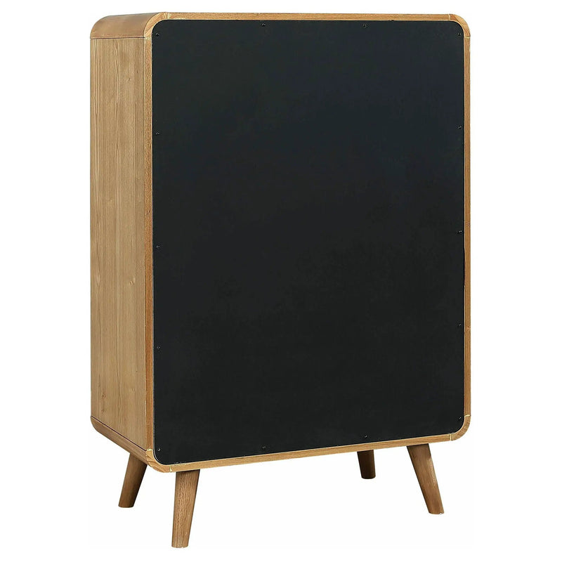 Robyn 5-drawer Bedroom Chest of Drawers Light Ash by Unique Piece Furniture