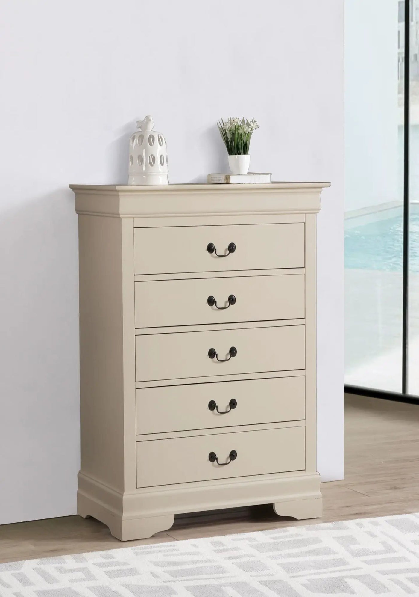 Louis Phillipe - Traditional Style Storage Chest Elegant by HouseOfZazla