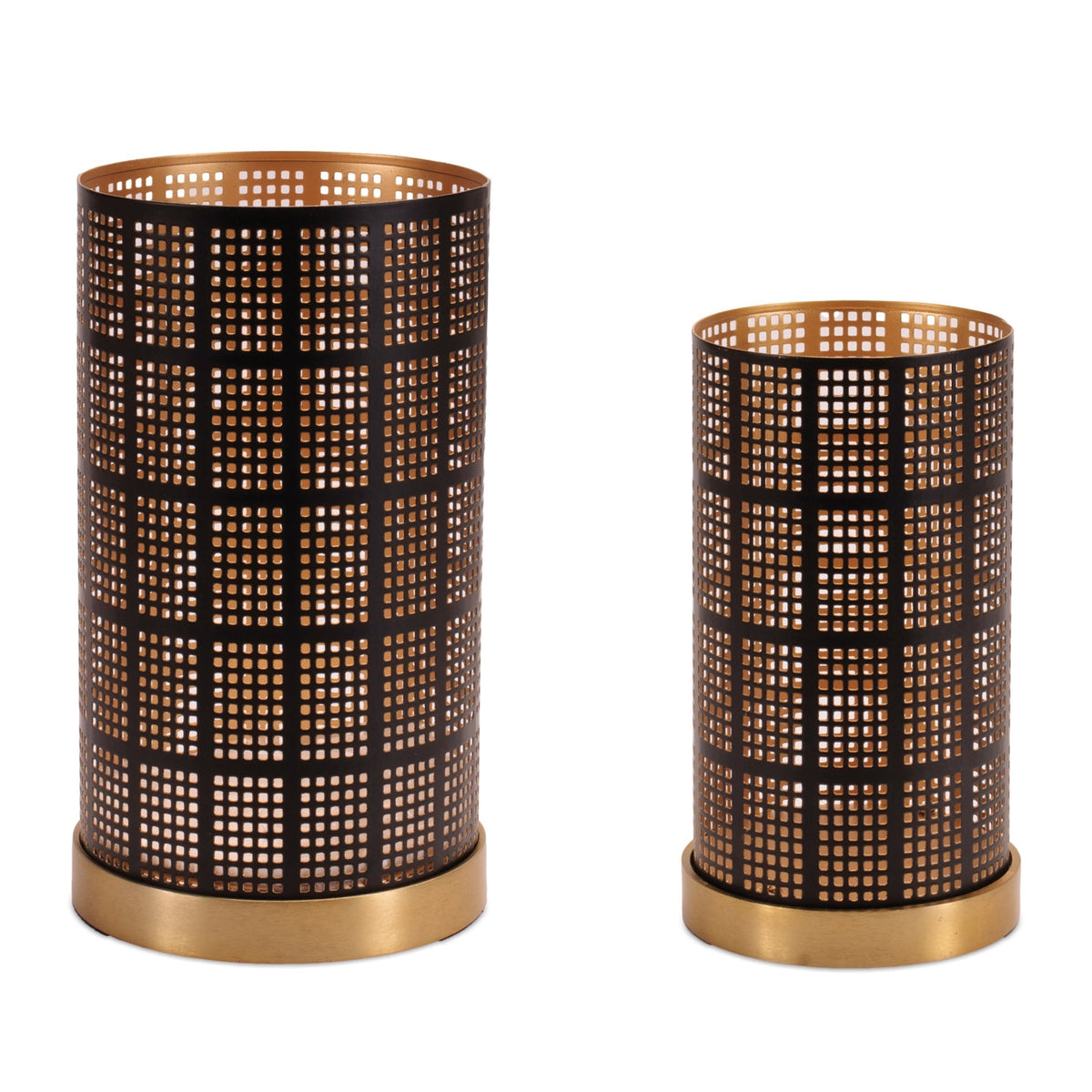 Punched Metal Candle Holder (Set of 2), photo 2 of 2